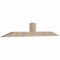 Ekena Millwork Portland Smooth Timber Gable Bracket, Douglas Fir, 96"W x 16"H x 5 1/2"D x 5 1/2"F, 4/12 Pitch GBW096X16X0606POR00SDF - alternate 3